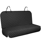NECKORY Backseat Cover for Dogs, Waterproof and Non-Slip Pet Bench Seat Covers, Car Seat Protecto...