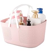 Shower Caddy Basket, Portable Large Capacity Thickened Plastic Organizer Storage Tote with Handle...