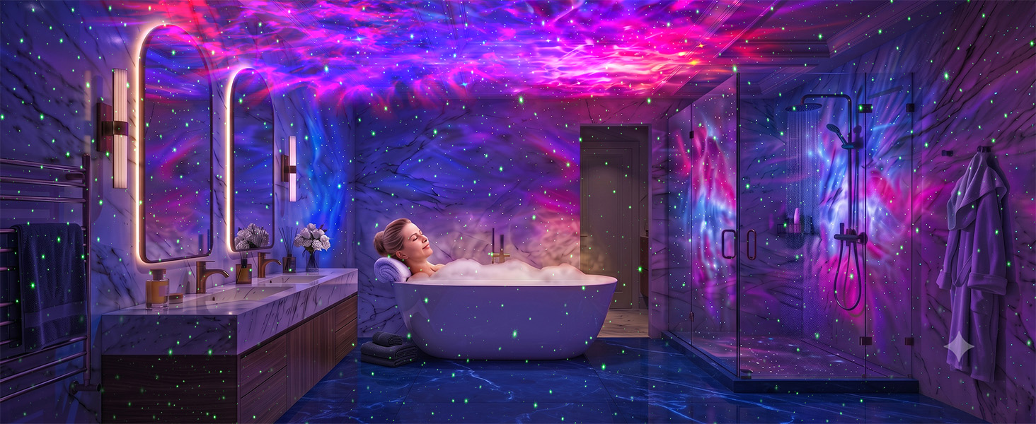 bathroom projector light