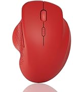 Uiosmuph G09 Bluetooth Wireless Mouse, BT5.1 & 2.4Ghz Rechargeable Computer Mouse with USB Receiv...