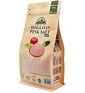 Himalayan Chef Pink Himalayan Salt, Fine Grain - 1 lbs (1 Pound Bag)