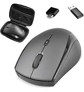 Huifen Type C Wireless Mouse, USB C Gaming Wireless Mice 2.4G Silent Ergonomic with 3 DPI Levels ...