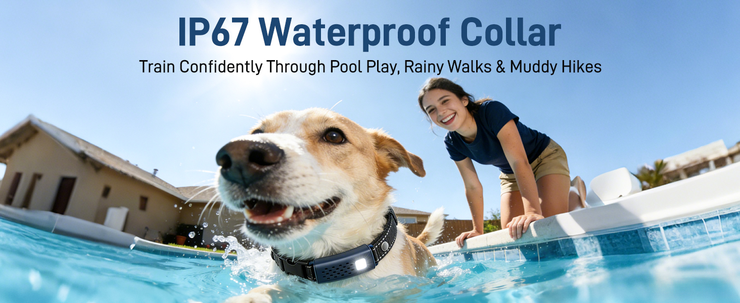 IPX67 waterproof collar