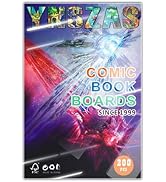 YNSZAS Comic Book Boards, International-Top Certified Acid-Free Materials, 7 x 10.5 Inches, 20% T...