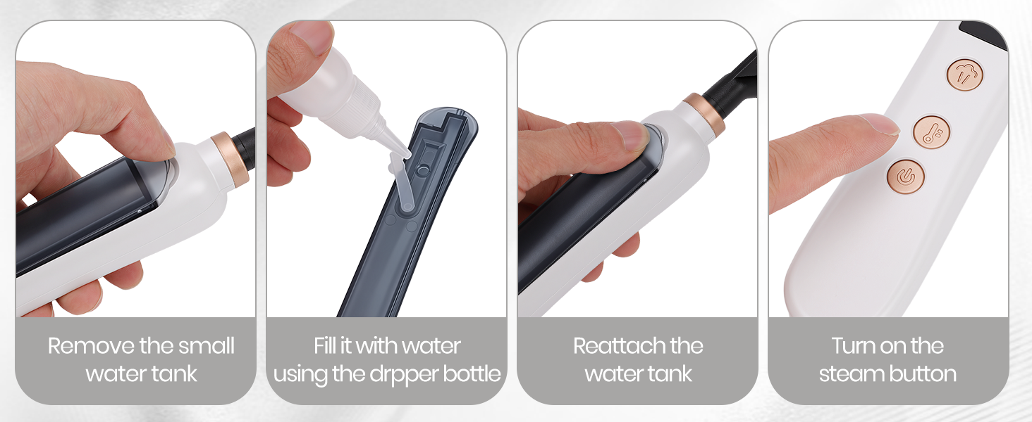 How to add water
