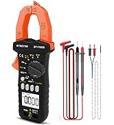 BTMETER BT-7200B TRMS 6000 Counts Clamp Multimeter, Digital Clamp-on Ammeter for AC/DC Current Vo...