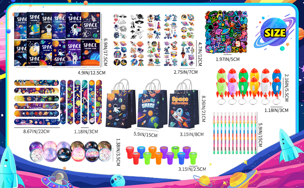 space party favors for kids