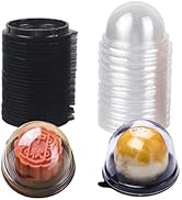 50 Pack 2 Inch Clear plastic mini cake box muffins box cookies cookies muffins dome box wedding b...