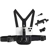 Suptig Phone Chest Mount Phone Harness Strap Holder Compatible for iPhone, Samsung, Gopro, DJI Ac...
