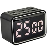 FCXJTU Rechargeable Mini LED Digital Timer, LED Countdown/Up Timer, 3 Pre-Set Memory Time Loud Al...