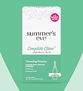 Summer's Eve Feminine Douche, Complete Clean Odor Reduction with Boric Acid Complex, 2 Units, 4.5...
