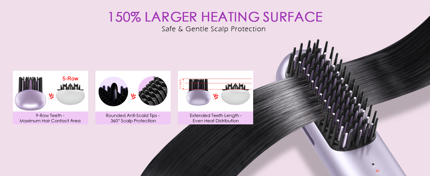 numoya go brush pro for short hair