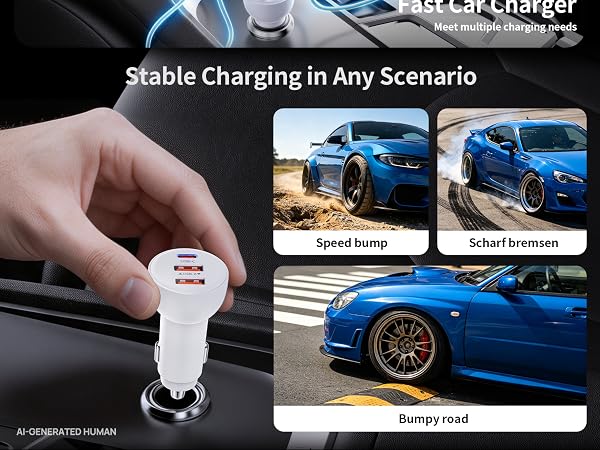 USB C Car Charger