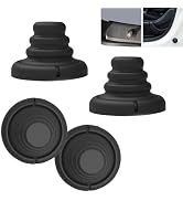 MOXRUQ 4 PCS Car Silicone Cushion Pads, Airbag Shock Absorber, Car Door Anti-Collision Buffer, Un...