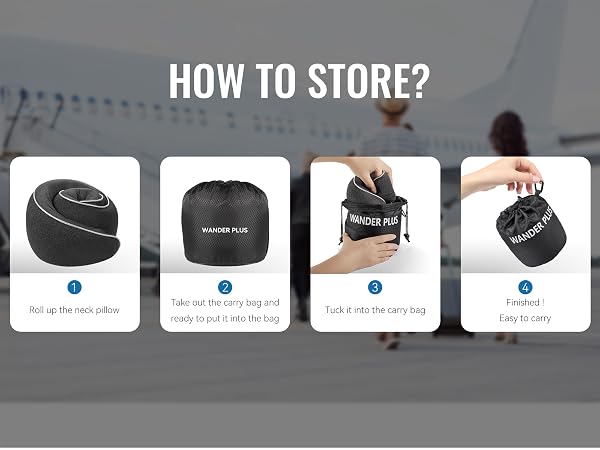 WANDER PLUS travel pillow