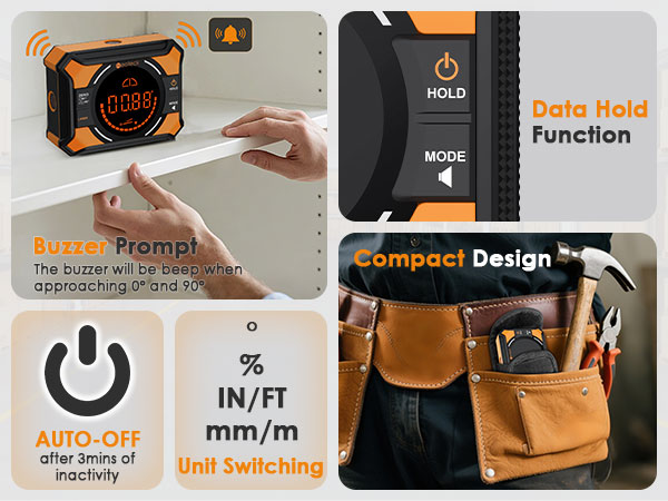 digital angle finder with laser
