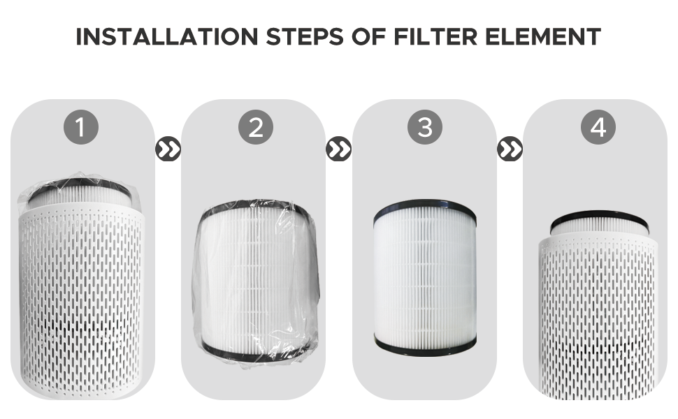 Smart Air Purifier for Home Large Room Filter