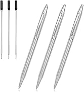 Cambond Ballpoint Pens Fancy Pens - Wedding Guest Book Metal Pen Uniform Christmas Gift Sliver Pe...