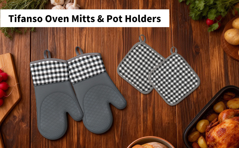 oven mitts and pot holders sets