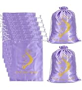 Wig Storage Wig Bags Satin Wig Bags Storage Wig Storage for Multiple Wigs Satin Bag with Drawstri...