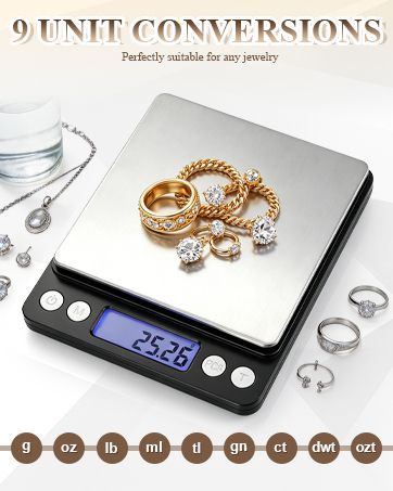 jewelry scale gold scale coin scale gram scale 0.01g accuracy digital scale grams precision scale