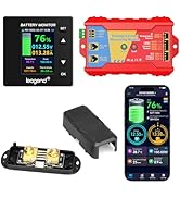 leagend Coulomb Counter Battery Monitor, 0-200A Bidirectional Detection, Comprehensive Data Loggi...