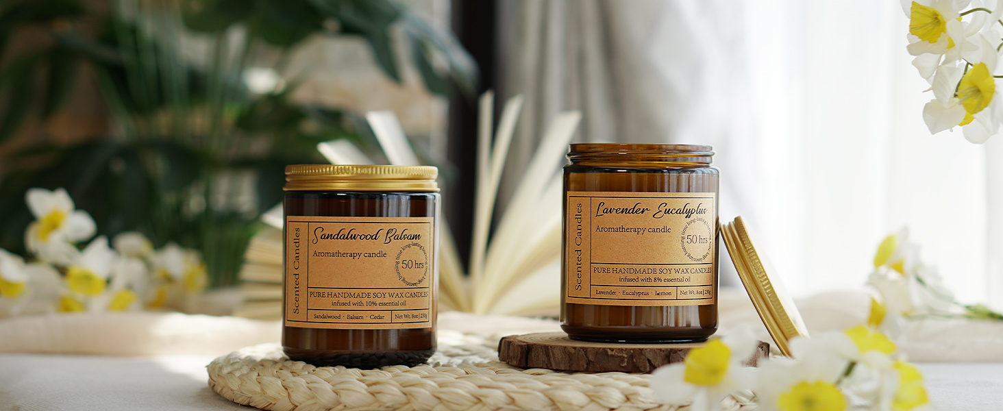 scented candles for home