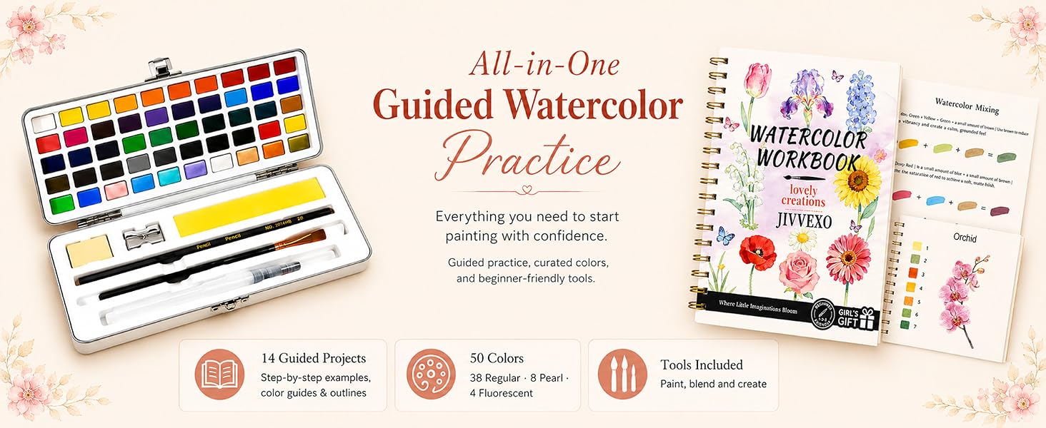 watercolor paint set
