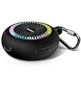 SOWO Bluetooth Shower Speaker Waterproof | Small Portable Bluetooth Speaker Wireless with Clip | ...