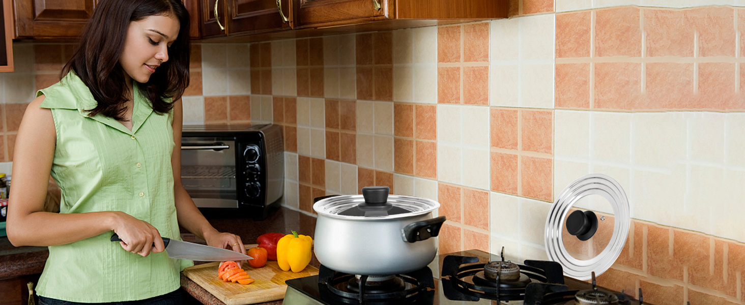 Stainless Steel Universal Lid