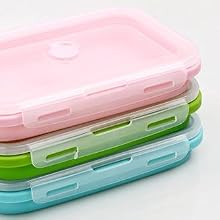 Silicone food containers