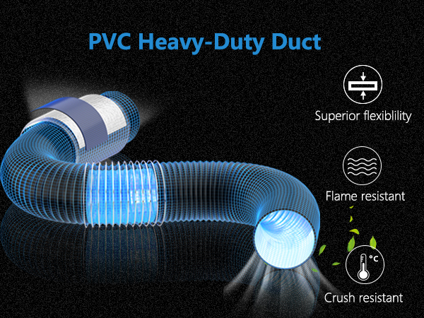 PVC Heavy-Duty Duct