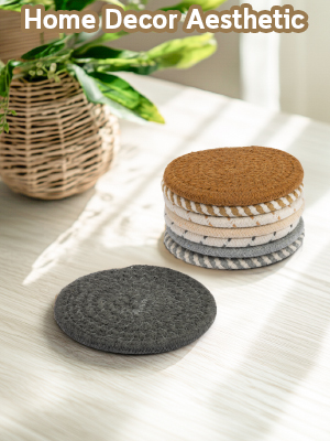 boho decor for living room coffee table decor coasters for drinks
