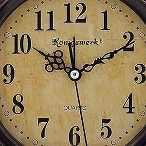 Large numerals; analog; clock; retro; vintage