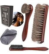 4 pcs Horse Hair Shoe Brush (4, 3.74 * 2.17 * 7.09)