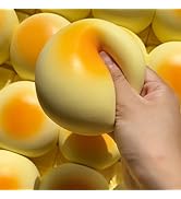 Cream Bun Bread Squishy - 4" Slow Rising Squishy Toys, Super Soft Food Squishies, Sensory Stress ...