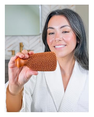 Gilden Tree foot scrubber made to last for years for dry skin and thick calluses.