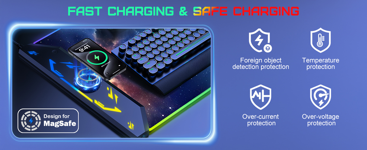 fast charging and safe charging