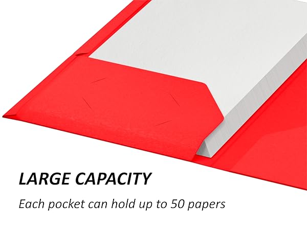 folders with pockets paper