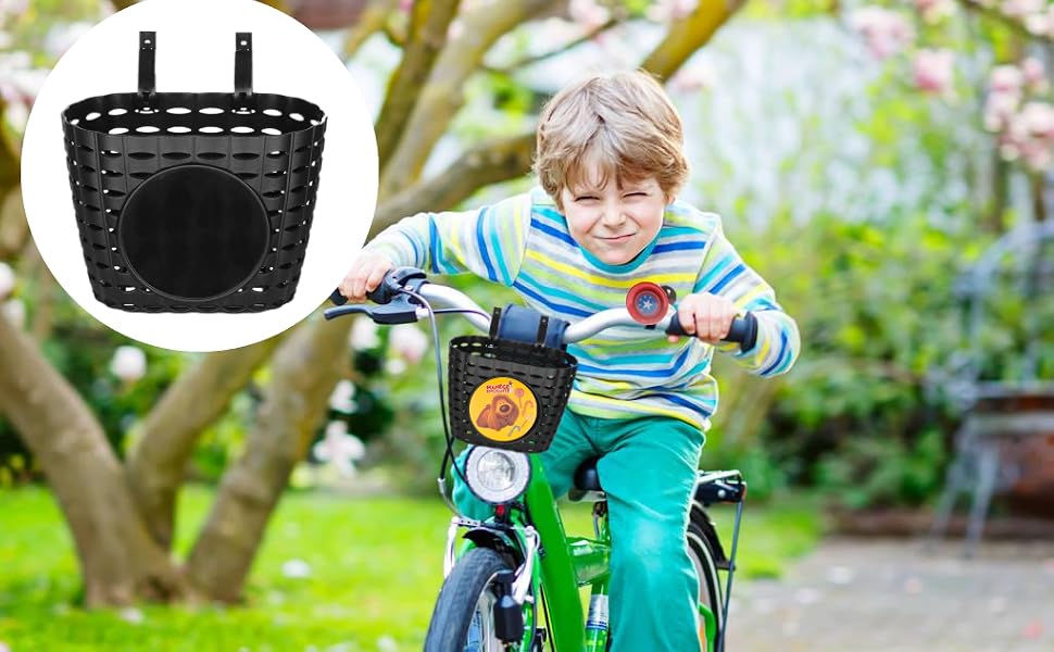 bike basket black