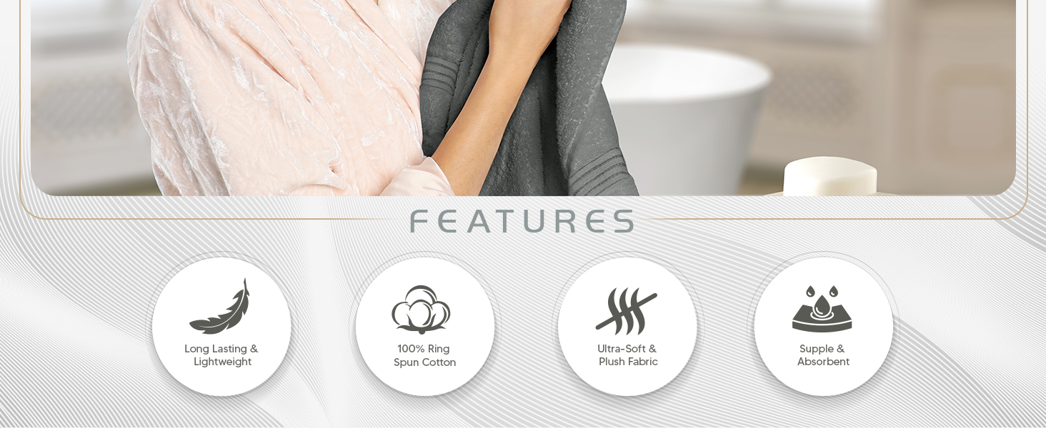 hand towels for bathroom