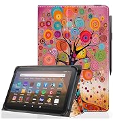 Pudiceva Universal 10 10.1 Inch Android Tablet Case,Slim Folding Stand Cover for All 9"-10.5" Tou...