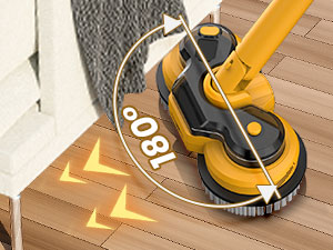 Multi-Angle Adjustment electric spin mop