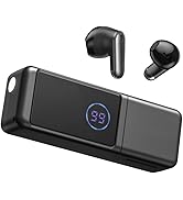 JKNKCO 3-in-1 TWS Earbuds, Bluetooth 6.0 Wireless Headphones with 3-Mode High-Power Flashlight, H...