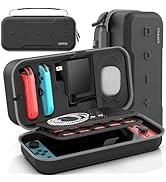 Switch Carrying Case Compatible with Nintendo & OLED, Portable Switch Travel Carry Case Fit for J...