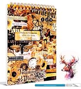 Diuhofart 900Pcs Mini Scrapbook Washi Stickers for Journaling, 50 Sheets Vintage Sticker Book, Ep...