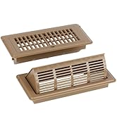 MMFSF Floor Vent Covers, 4x10 Adjustable Heat Air Vent Deflectors, 2-in-1 Floor Register, Vent Co...