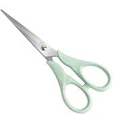 Creechwa Green Acrylic Scissors, Multipurpose Stylish Scissors, Stainless Steel Scissors with Acr...