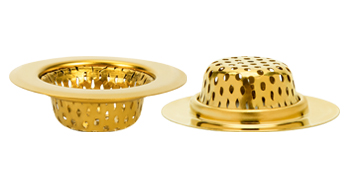 Gold Bathroom Sink Strainers