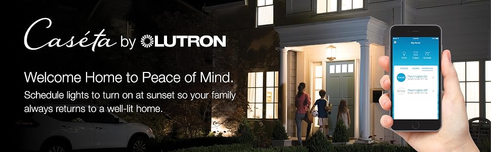 Lutron, smart lighting, Alexa lighting, scheduling, light timer